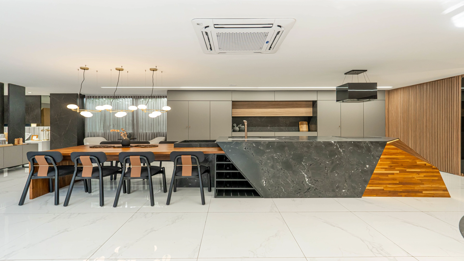 Cozinha Cinza - Valcenter Av. Brasil