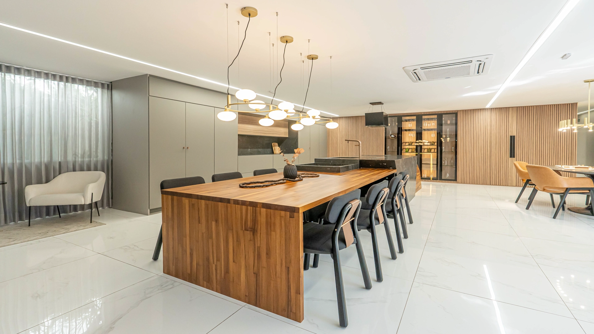 Cozinha Cinza - Valcenter Av. Brasil